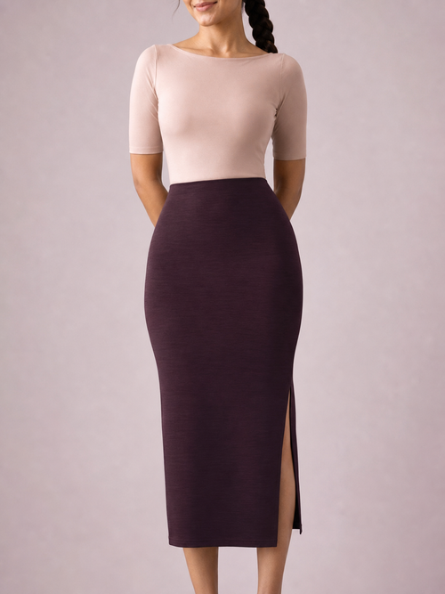 AOP Pencil Skirt