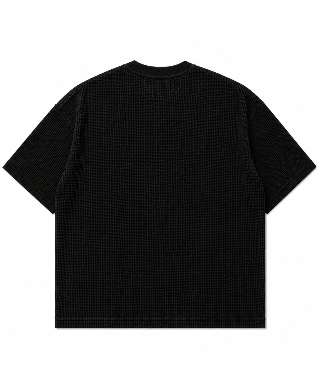 Waffle Knit Oversized Tee