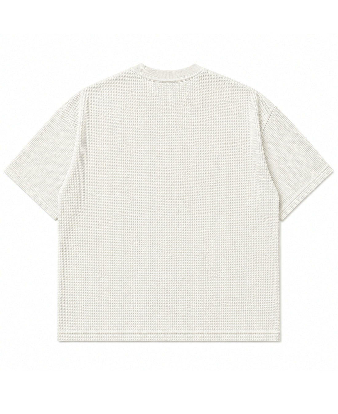Waffle Knit Oversized Tee